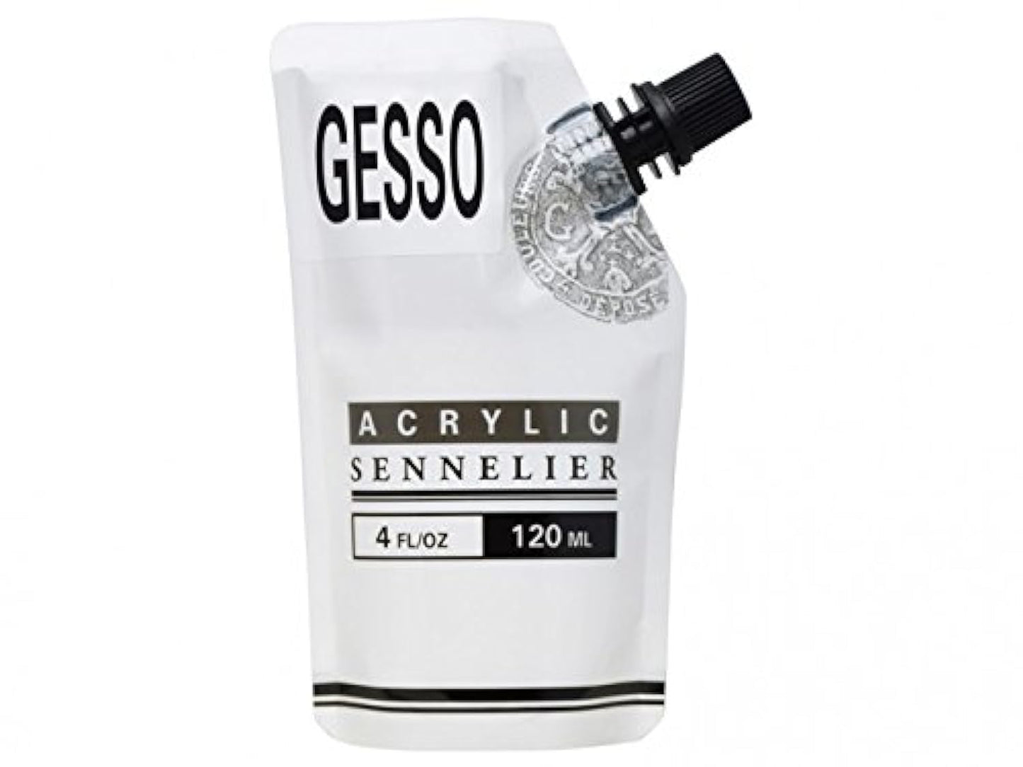 Sennelier Acrylic White Gesso 120 ml Pouch