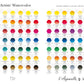 Sennelier Aquarelle French Artists' Watercolor Set (Set of 98 Tubes)