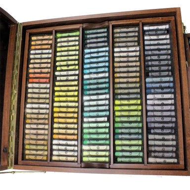 Sennelier The Royal Selection Wooden Box Set 250 Assorted Soft