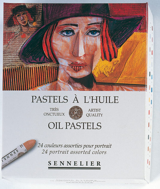 Sennelier Oil Pastel Set of 24 - Portrait