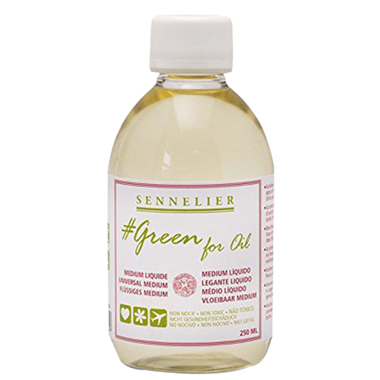 Sennelier Green for Oil Liquid medium 250ml