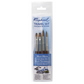 Raphael Mini Precision Soft Synthetic Travel Brush - Size (Round -1, 2, Flat -2 & Filbert -2)