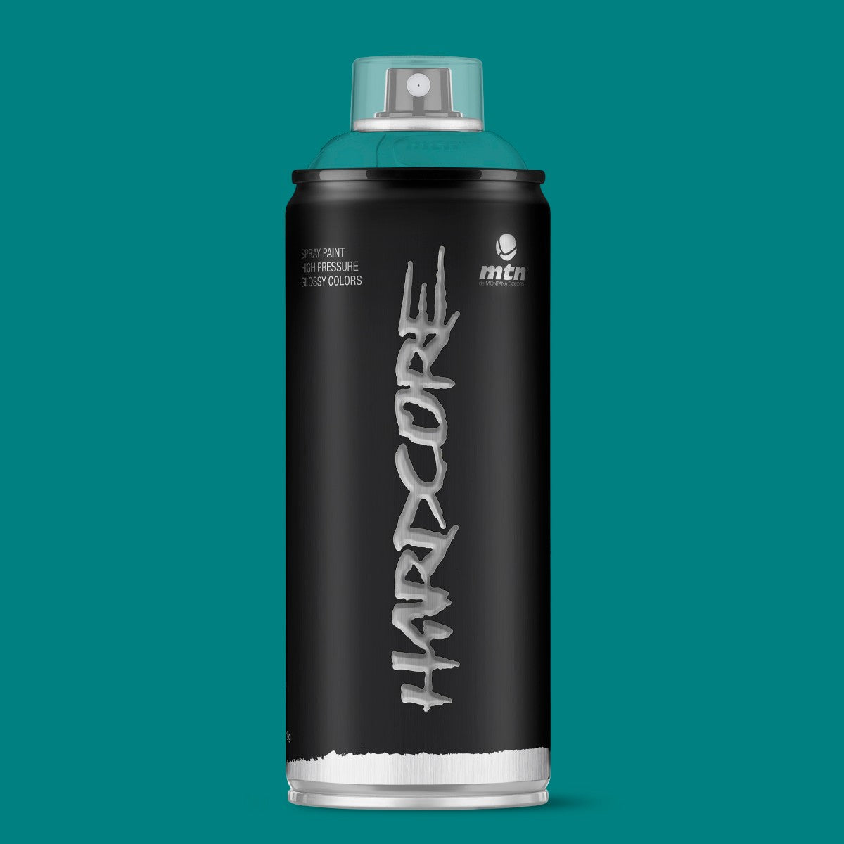 MTN Hardcore High Pressure Spray Paints |DIY, Quick Drying with gloss finish for most surfaces like Porous, Non-porous, Metal, Wood, and Walls - 400ml Caribbean Blue