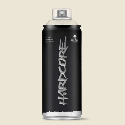 MTN Hardcore High Pressure Spray Paints |DIY, Quick Drying with gloss finish for most surfaces like Porous, Non-porous, Metal, Wood, and Walls - 400ml Arkalis Grey