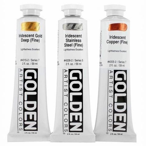 Golden Heavy Body Acrylic Paints 59ML Irisdescent