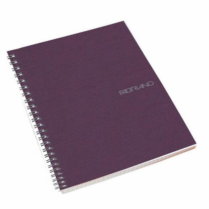 Fabriano Ecoqua A4 Spiral Bound Lined Notebook