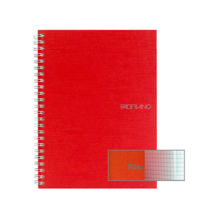 Fabriano Ecoqua A5 Spiral Bound Graph 5MM Notebook