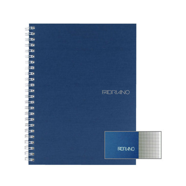 Fabriano Ecoqua A5 Spiral Bound Graph 5MM Notebook
