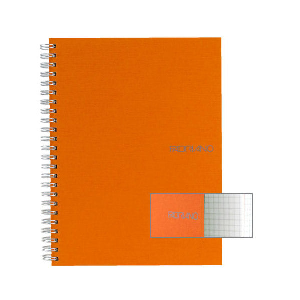 Fabriano Ecoqua A5 Spiral Bound Graph 5MM Notebook