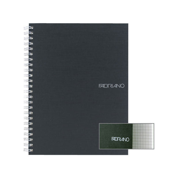 Fabriano Ecoqua A5 Spiral Bound Graph 5MM Notebook