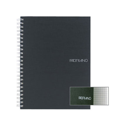 Fabriano Ecoqua A5 Spiral Bound Graph 5MM Notebook