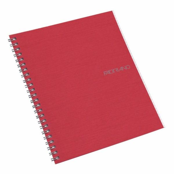 Fabriano Ecoqua A5 Spiral Bound Lined Notebook