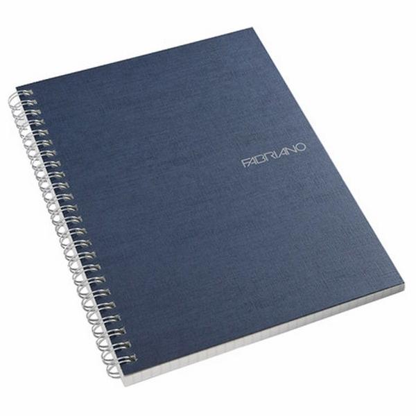 Fabriano Ecoqua A5 Spiral Bound Lined Notebook