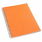 Fabriano Ecoqua A5 Spiral Bound Lined Notebook