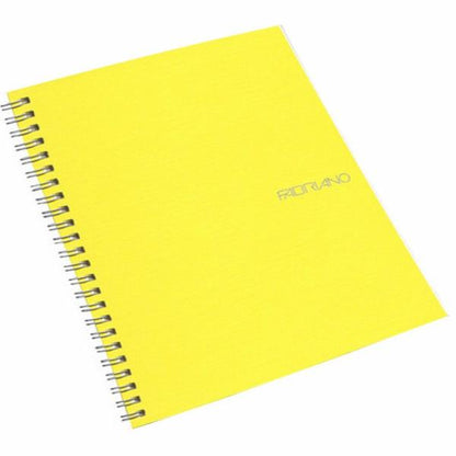 Fabriano Ecoqua A5 Spiral Bound Lined Notebook