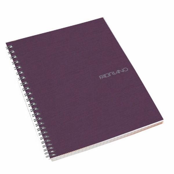 Fabriano Ecoqua A5 Spiral Bound Lined Notebook
