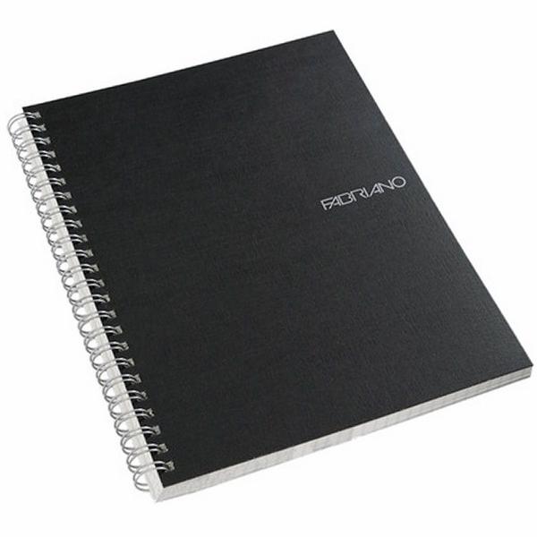 Fabriano Ecoqua A5 Spiral Bound Lined Notebook