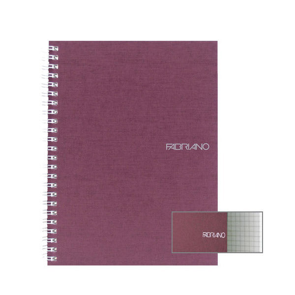 Fabriano Ecoqua A4 Spiral Bound Graph 10MM Notebook