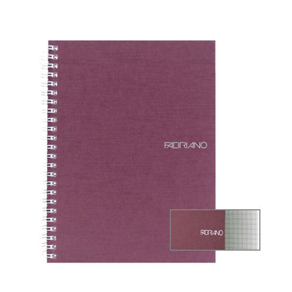 Fabriano Ecoqua A4 Spiral Bound Graph 4MM Notebook