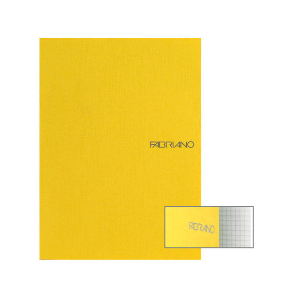 Fabriano Ecoqua A4 Staple Bound Graph 4MM Notebook