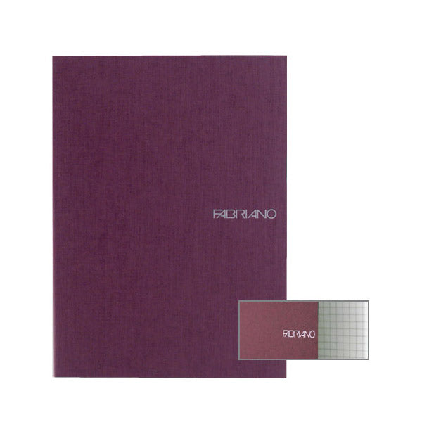Fabriano Ecoqua A4 Staple Bound Graph 4MM Notebook
