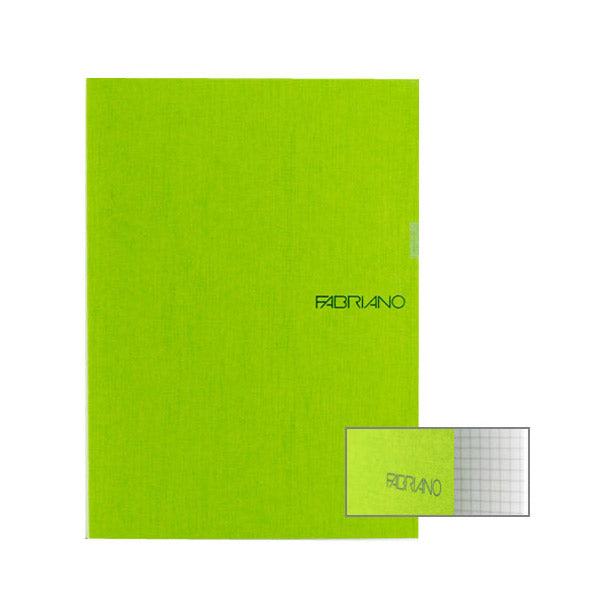 Fabriano Ecoqua A4 Staple Bound Graph 4MM Notebook
