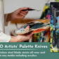 BRUSTRO Artists ’ Palette Knives (Set of 5)