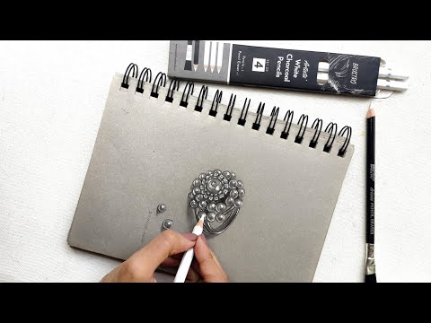 Charcoal Sketching Eraser, Charcoal Eraser Drawing