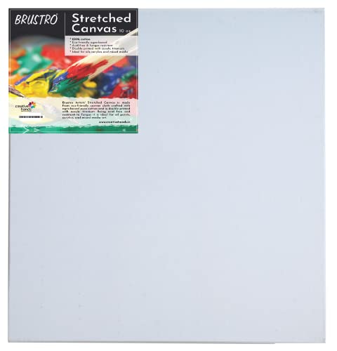 Brustro Artists Stretched Cotton Canvas 24"x24"