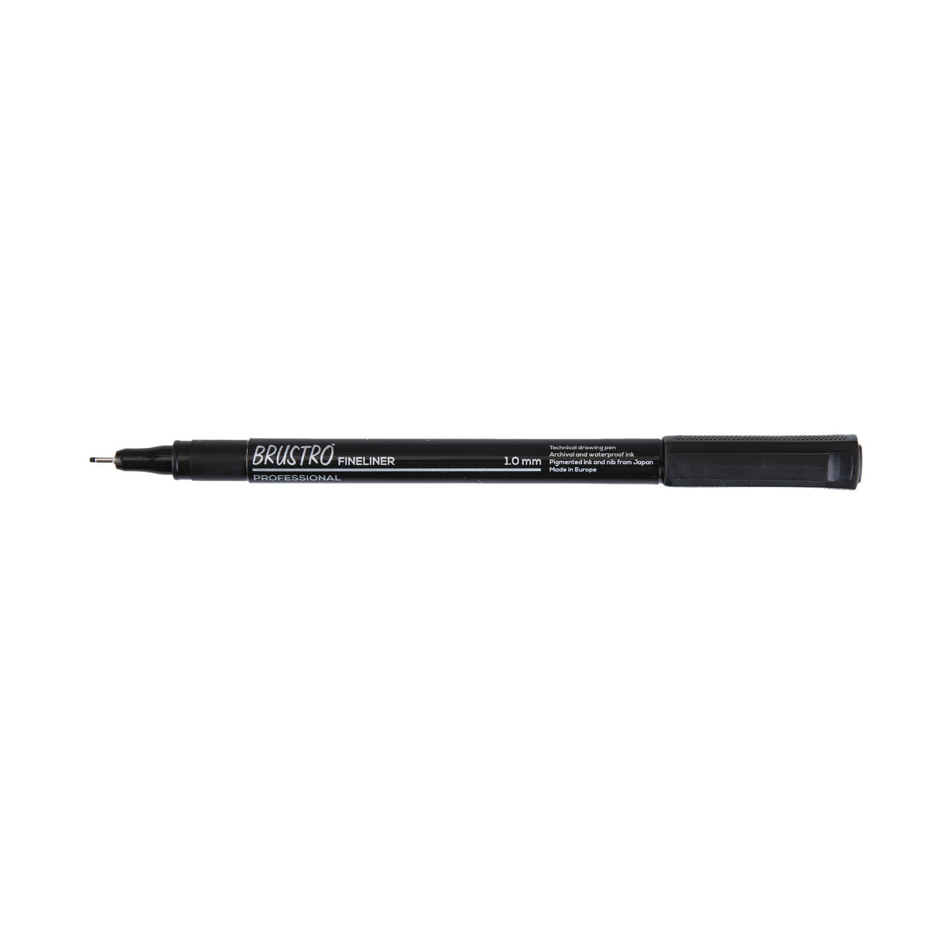 Drawing Pens Set Of 8 Black Fineliners Waterproof Ink Technical