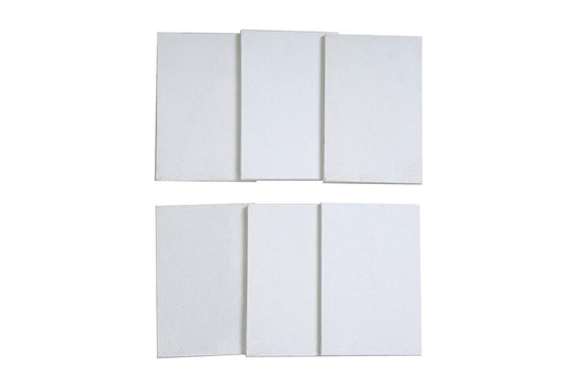 Brustro Canvas Board Medium Grain 4"X6" (Pack of 6)