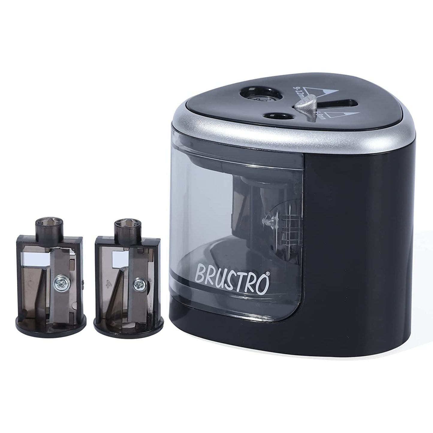 Brustro Double Hole Battery Operated Pencil Sharpener Autofeed
