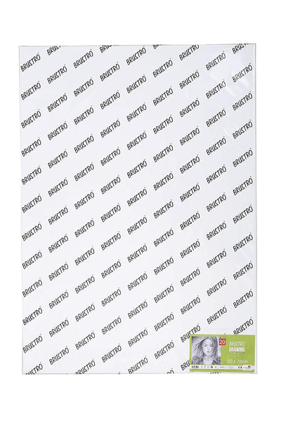 Brustro Artists' Drawing Paper 200 gsm 50 x 70 cm (20 sheets