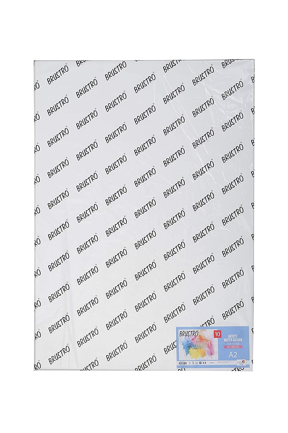 Brustro Artists' WC paper 25% cotton HP 300 Gsm A2 (10 Sheets)