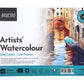 BRUSTRO Artist 25% Cotton Watercolour Pad, Wiro Cold Pressed, 300 GSM A3-15 Sheets