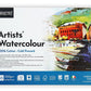 Brustro Artists' Watercolour 100% Cotton 300gsm Cold Pressed Pad, 12 Sheets, Size- A5