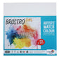 Brustro Watercolour Papers CP 300 GSM 30CM X 30CM (Pack of 10+2 Sheets)