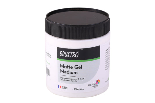 Brustro Professional Matte Gel Medium 237ml