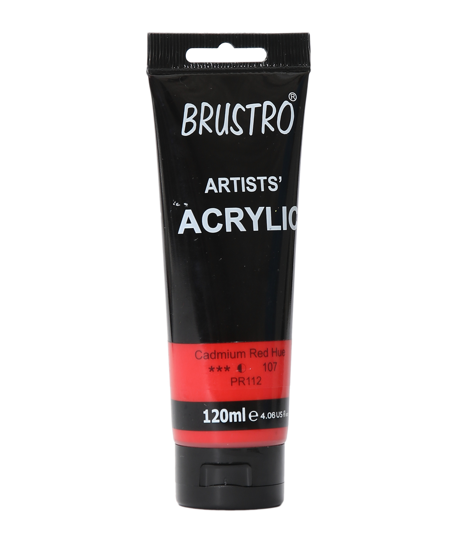 Brustro Artists' Acrylic 120ml Cad Red Hue