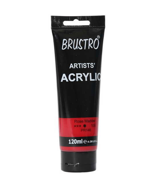 Brustro Arists' Acrylic 120ml Rose Madder