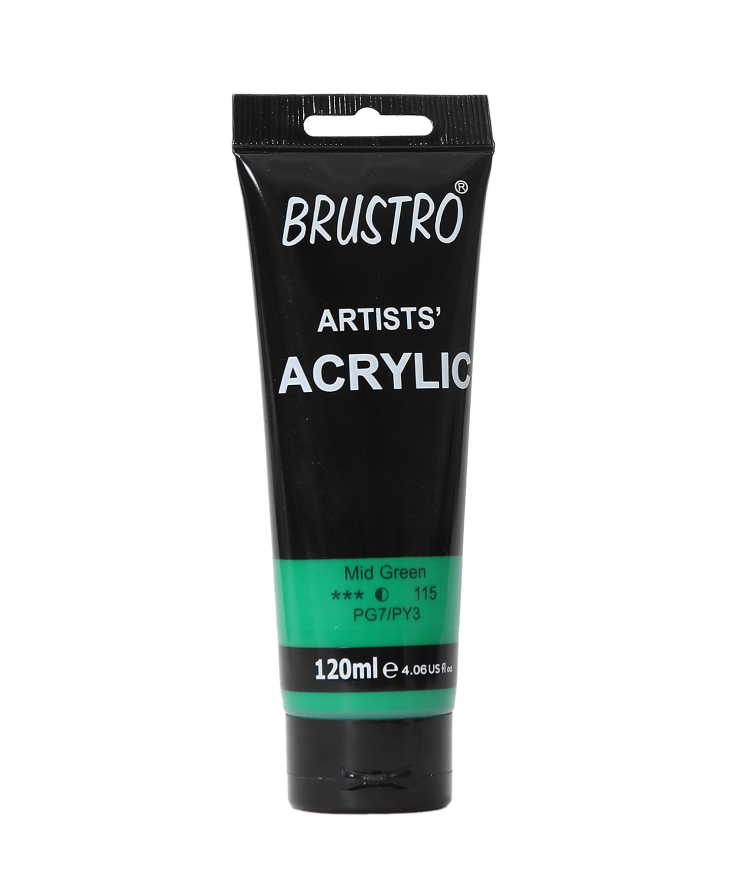 Brustro Arists' Acrylic 120ml Mid Green