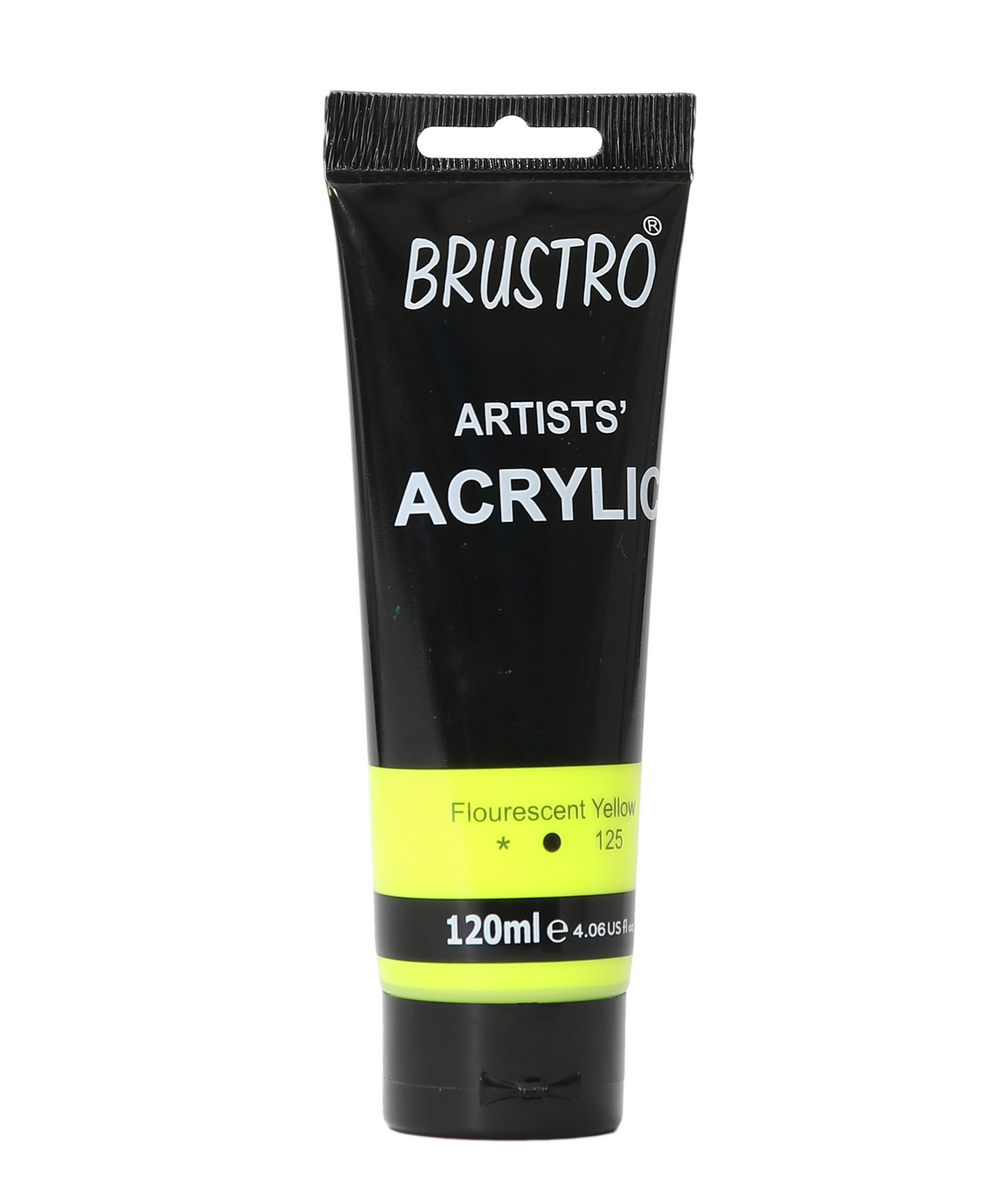 Brustro Arists' Acrylic 120ml Flourescent Yellow