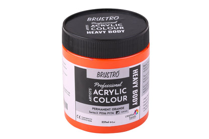Brustro Professional Artists Heavybody Acrylic Paint 237ml