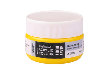 Brustro Professional Artists Heavybody Acrylic Paint 50ml