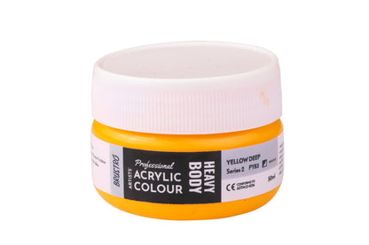 Brustro Professional Artists Heavybody Acrylic Paint 50ml