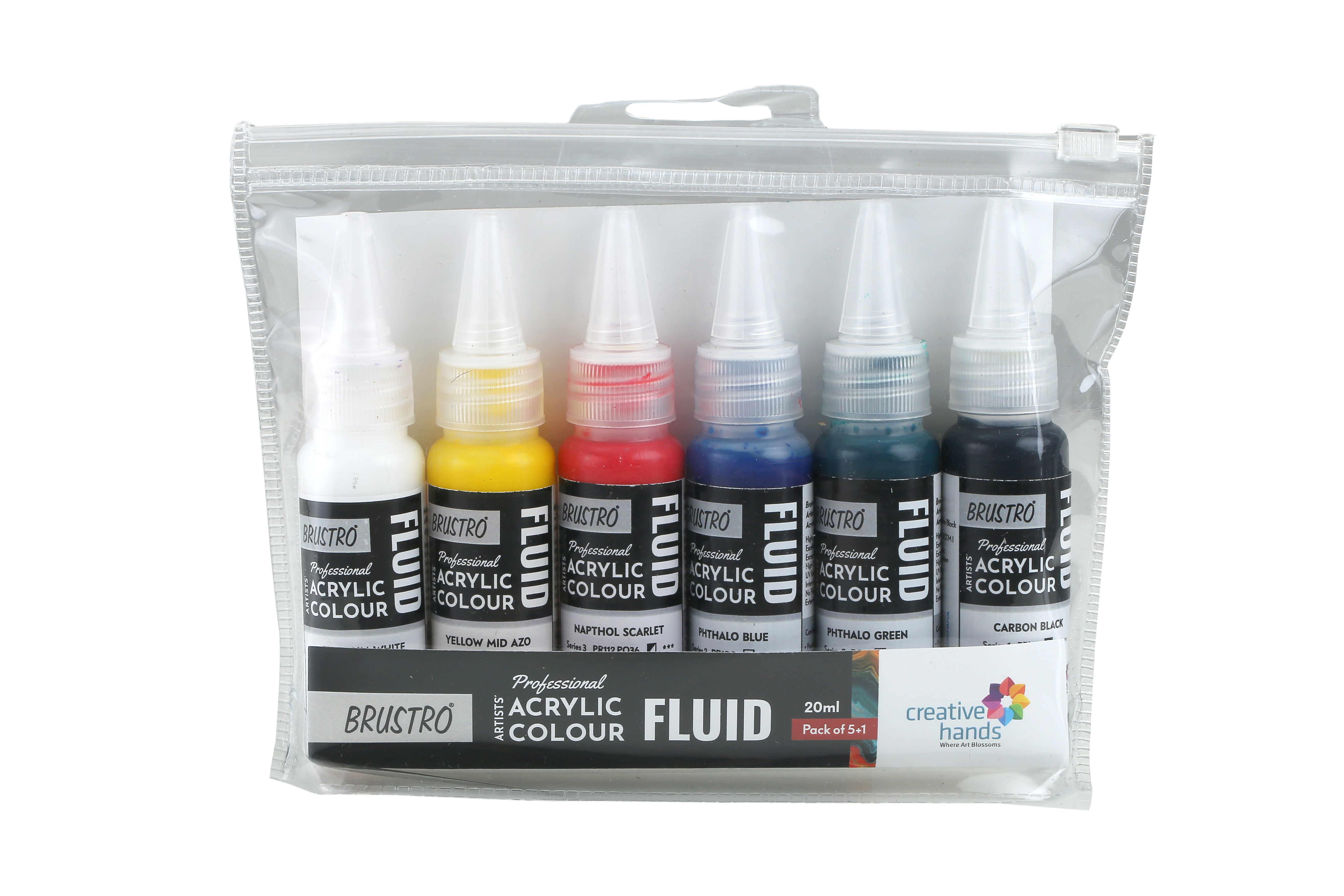 Brustro Professional Artists Fluid Acrylic 20 ml (OPEN STOCK) - Creative  Hands