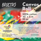 Brustro Cotton Canvas Rolls 786 42" X 5 mtr