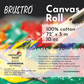 Brustro Cotton Canvas Rolls 786 72" X 5 mtr