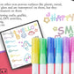 BRUSTRO Self Outline Metallic Marker Set Of 8