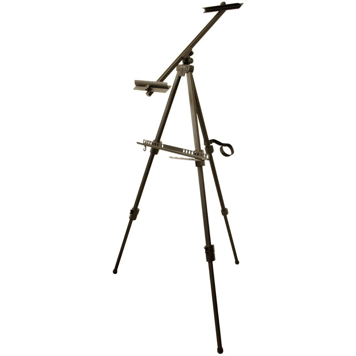 Brustro Artist's Bristol Watercolour Folding Metal Painting Easel, Holds Canvases Upto 68.8"